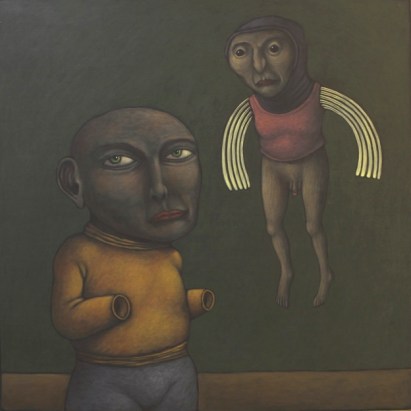 Acrylique sur toile 80x80 2014