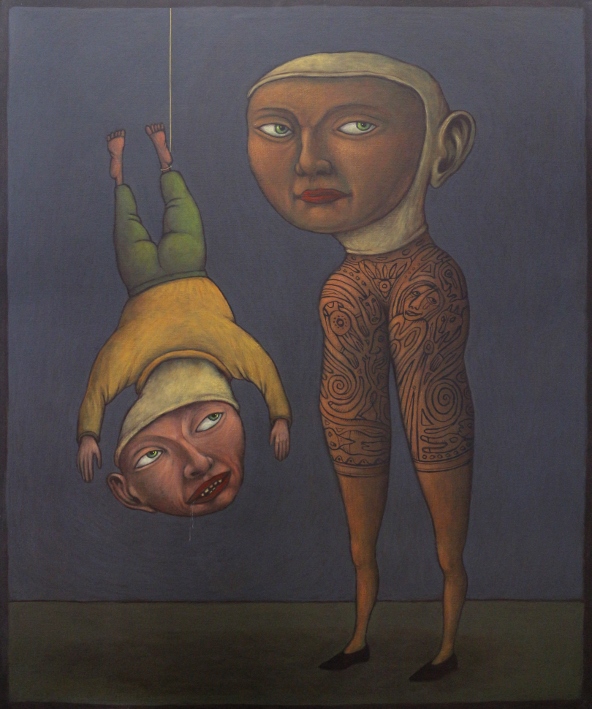 100x81 acrylique sur toile 2014