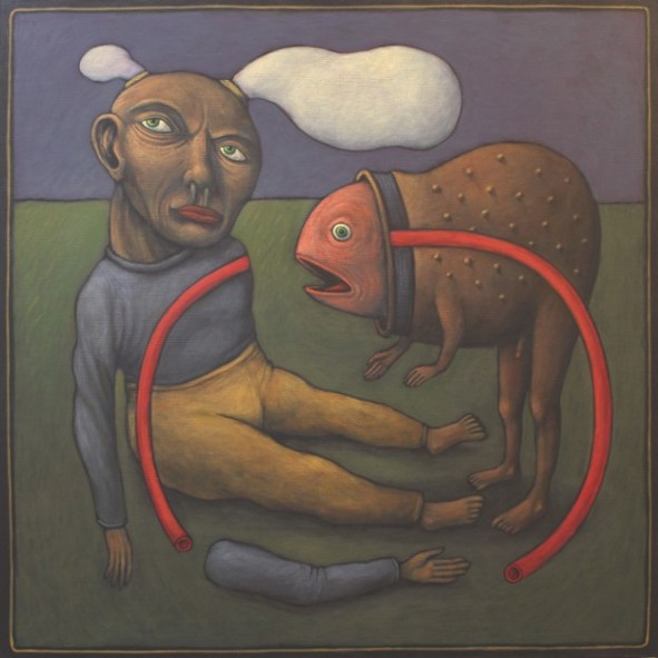 80x80 acrylique sur toile 2014